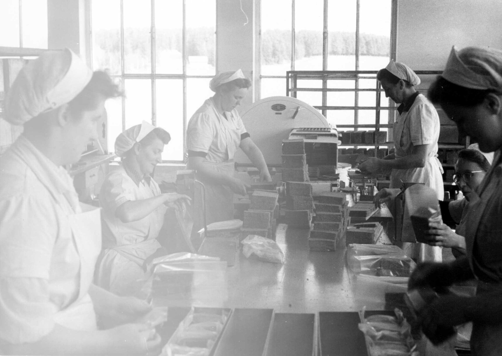 Baking bread with tradition