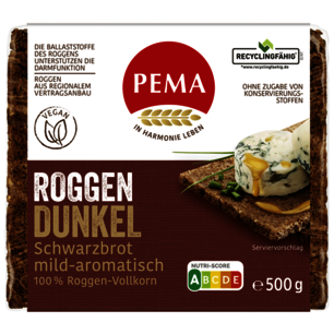 PEMA-Roggen-Dunkel-500g