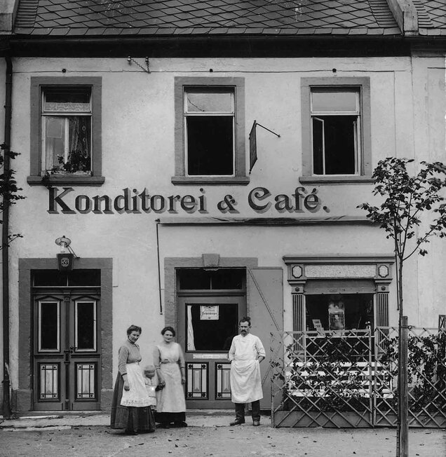 altes Konditorei-Gebäude